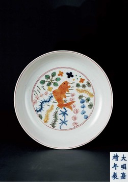 明成化 斗彩鸡缸杯