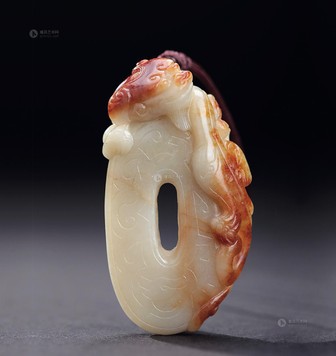 【预展中】lot1498 双螭出廓玉圭璧 - 雅昌拍卖图录app